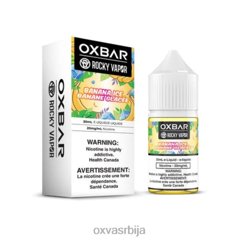 OXVA DISPOSABLE VAPE PRICE 0608R55 OXVA OXBAR банана лед 30 мл соли ник