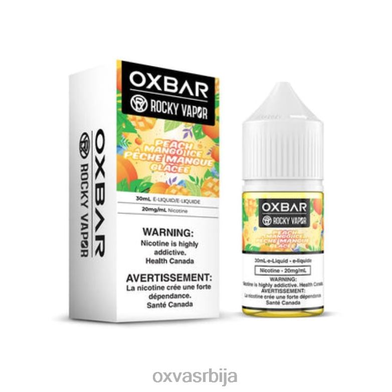 OXVA SHOP 0608R58 OXVA OXBAR бресква манго лед 30 мл соли ник