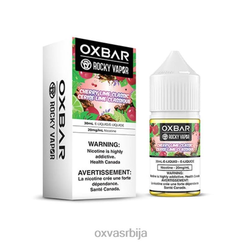 OXVA VAPE SALE 0608R49 OXVA OXBAR трешња лимет класик 30 мл соли ник